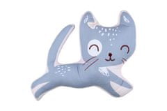 Lovely Casa Dětský polštář kočička Zoeline 45 cm