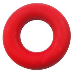 Yate Posilovací kroužek silikonový balený - měkký červený
