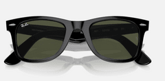 Ray-Ban Ray-Ban Wayfarer Unisex L černá/zelená sluneční brýle 