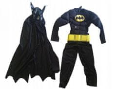 bHome Dětský kostým Svalnatý Batman s maskou 122-128 L