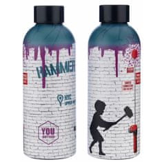 YOu bottles Termoláhev na pití Dual Banksy 500 ml Hammer Boy
