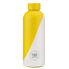 YOu bottles Termoláhev na pití Dual Cross 500 ml Žlutá