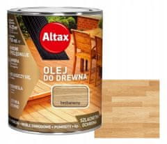 Altax Ochranný bezbarvý olej na dřevo 0,75 l