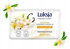 Luksja Luxja jemné jasmínové a vanilkové mýdlo 90g