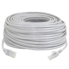 Izoksis 22532 Síťový kabel RJ45-RJ45, 30 m, šedá