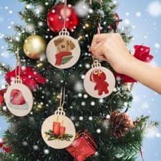 HOME & MARKER® Závěsné vánoční ozdoby pro kutily (30ks) | ORNAMENTIFY