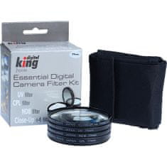 Digital King Sada filtrů Digital King UV CPL ND8 Macro 77mm