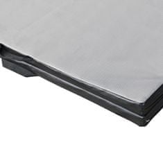 Master žíněnka skládací dvoudílná Comfort Line R80 - 200 x 120 x 4 cm - černá