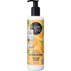 Organic Shop energy awakening shower gel tangerine & mango energizující sprchový gel 280 ml