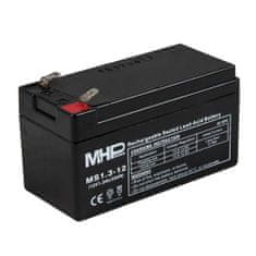 MHpower Baterie MS1.3-12 VRLA AGM 12V/1,3Ah