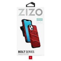 ZIZO Zizo Bolt Series - Pancéřové Pouzdro Pro Iphone 14 Sklem 9H Na Displej + Držák S