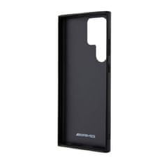 AMG Amg Carbon Stripe & Embossed - Samsung Galaxy S23 Ultra Pouzdro (Černá)