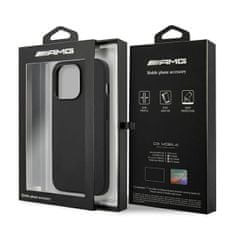 AMG Amg Leather Hot Stamped - Kryt Na Iphone 14 Pro (Černý)
