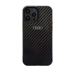 Audi Audi Carbon Fiber - Kryt Na Iphone 14 Pro Max (Černý)