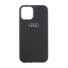 Audi Audi Carbon Fiber - Kryt Na Iphone 12 / Iphone 12 Pro (Černý)