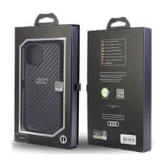 Audi Audi Carbon Fiber - Kryt Na Iphone 12 / Iphone 12 Pro (Černý)