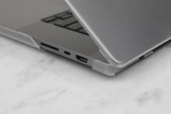 Moshi Moshi Iglaze Hardshell Case - Pouzdro Na Macbook Air 13.6" M2 (2022) (Stealth)