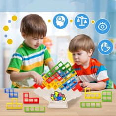 Shopdbest Přenosná Hra Tetris pro Různé Příležitosti: Pikniky, Párty, Kempování a Další, pro Děti i Dospělé, 23×8×8 cm, 150 g