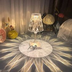 Cool Mango Křišťálová stolní lampa - Crystal