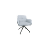 (3455) OLIVER otočné křeslo šedé