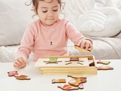 Classic world Dřevěné puzzle pro děti , oblékání