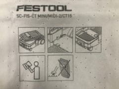 Festool Filtrační vak SELFCLEAN SC-FIS-CT MINI/MIDI-2/5/CT15 - 5 ks (204308)