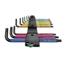 Wera sada zástrčných imbusových klíčů Hex Plus Multicolour 1 SB - 9 ks (073593)
