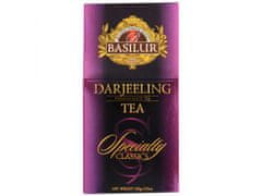 Basilur BASILUR Darjeeling Indický černý čaj, sypaný čaj s nádechem muškátového vína a květinovými akcenty, 100 g x6