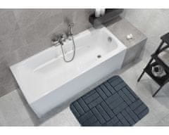 BO-MA Protiskluzová koupelnová předložka 3D 667 dark grey 40x50