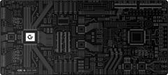 CZC.Gaming Circuit Board, XXL, černá, podložka pod myš (CZCGP004K)