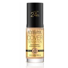 Eveline Cosmetics cover sensation foundation dlouhotrvající podkladová báze spf10 109 golden sand 30ml