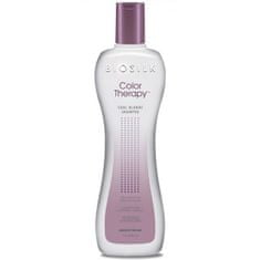 Biosilk šampon color therapy cool blonde shampoo pro odbarvené a melírované vlasy poskytující studený odstín 355 ml