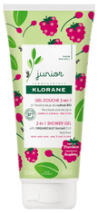 Klorane Klorane Junior sprchový gel 2v1 malina 200 ml