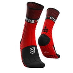 Compressport Pro Racing Socks Winter Trail Red/Black T2