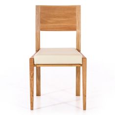 Alpi Dřevěná jídelní židle Alpi ARON chair dub-224, Wild oak, kůže-905