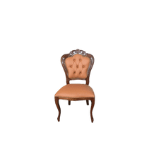 Domus Mobili Italy (2843) SEDIA CASTELLO kožená zámecká židle - set 2ks