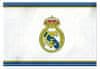FotbalFans Vlajka Real Madrid FC, bílá, 75x50