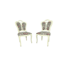 Domus Mobili Italy (2686) GOBELIN zámecké židle krémové, set 2 ks