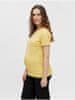 Žluté těhotenské tričko Mama.licious Ilja L