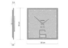 CalleaDesign Designové hodiny 10-004-1 CalleaDesign Breath 30cm 