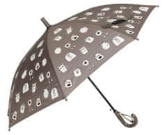 Simmy Dětský deštník měnící barvu "Příšerky" šedý