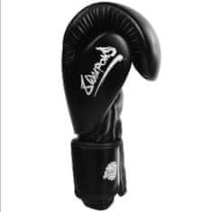 Fairtex 8 WEAPONS Boxerské rukavice Pure - černo/bílé