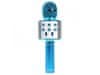 Leventi Bezdrátový karaoke mikrofon WS-858 - Modrý