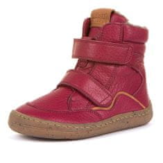 Froddo Dívčí barefoot zimní obuv G3160169-4 bordo, 40