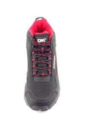 D.K. kotníková obuv 1029 P black red 43