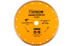 Hoteche Diamantový řezný kotouč 230 mm, TURBO - HT570306