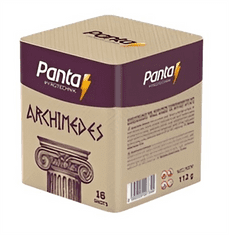 PANTA & PYROTECHNIK Panta Archimedes, 16 ran, F2, Kompaktní ohňostroj