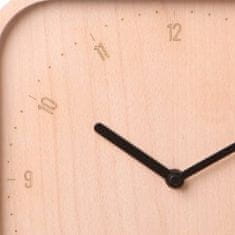 PANA OBJECTS Nástěnné hodiny z masivního dřeva Pana Objects 10079