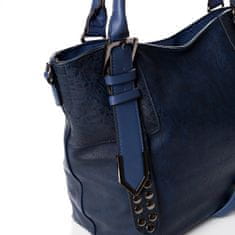 Dudlin Atraktivní dámská kabelka do ruky Marisa, modrá