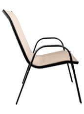 Aga 2x Zahradní židle MR4400BE-2 Béžová